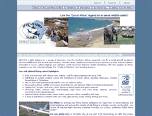 Tablet Screenshot of aerosafari.com
